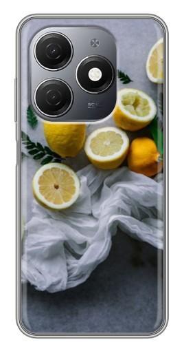 Чехол с картинкой "Лимонное настроение" для TECNO Spark 20