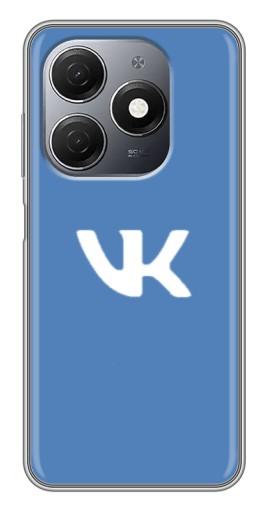 Чехол с печатью "Лого ВК" для TECNO Spark 20
