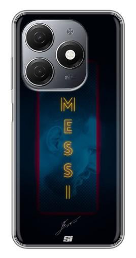 Чехол с картинкой "Логотип Месси" для TECNO Spark 20