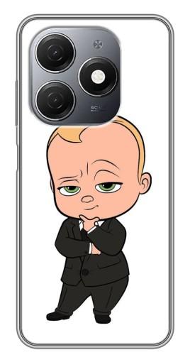 Чехол с печатью "Маленький Босс" для TECNO Spark 20