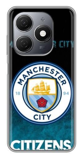 Силиконовый чехол с изображением "Man City Zens" для TECNO Spark 20