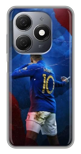 Чехол с картинкой "Мбаппе в Франции" для TECNO Spark 20