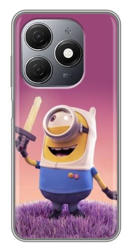 Чехол с печатью "Миньон с мечом" для TECNO Spark 20