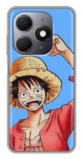 Чехол с картинкой "Молодой Манки де Луффи" для TECNO Spark 20