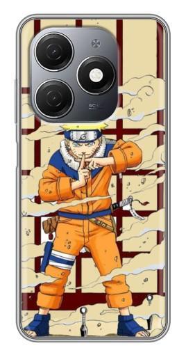 Силиконовый чехол с изображением "naruto uzumaki" для TECNO Spark 20