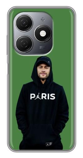 Силиконовый чехол с изображением "Неймар Paris" для TECNO Spark 20