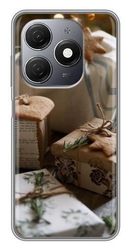 Чехол с картинкой "Нежные подарки" для TECNO Spark 20
