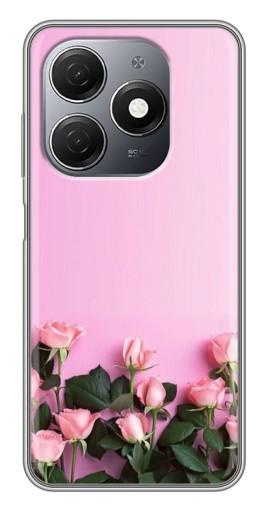 Чехол с принтом "Нежные розы" для TECNO Spark 20