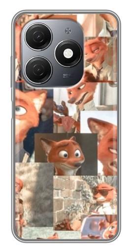 Чехол с принтом "Ник Крутихвост" для TECNO Spark 20
