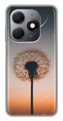 Силиконовый чехол с изображением "Ночной одуванчик" для TECNO Spark 20