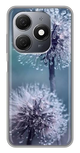 Силиконовый чехол с изображением "Одуванчик с капельками" для TECNO Spark 20