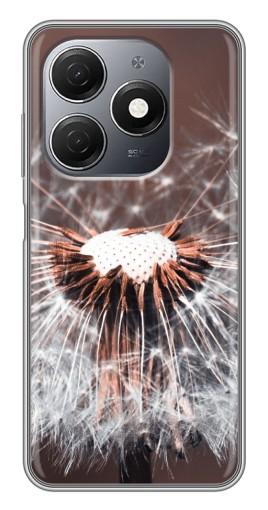 Чехол с картинкой "Одуванчик вблизи" для TECNO Spark 20