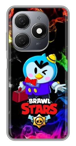 Чехол с принтом "Пингвин с игры" для TECNO Spark 20