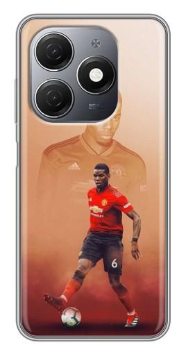 Чехол с принтом "Pogba с Манчестера" для TECNO Spark 20