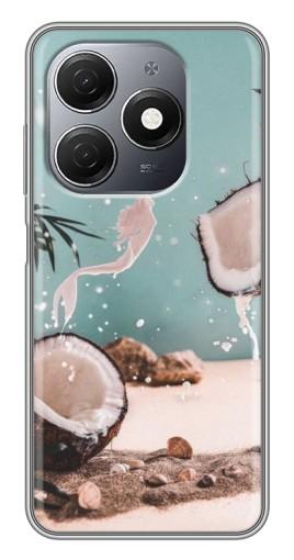 Чехол с печатью "Половинки кокоса" для TECNO Spark 20
