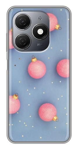 Чехол с принтом "Розовые шары" для TECNO Spark 20