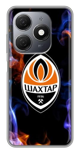 Силиконовый чехол с изображением "Шахтер в огне" для TECNO Spark 20