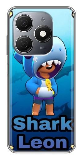 Чехол с печатью "Shark Leon" для TECNO Spark 20