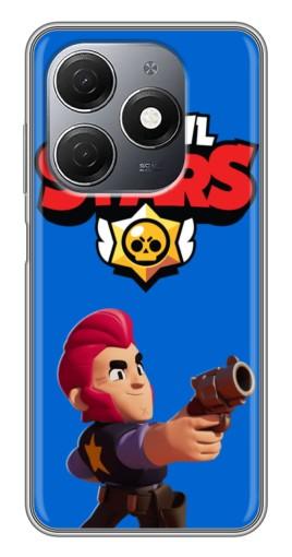 Силиконовый чехол с изображением "Шериф Colt" для TECNO Spark 20