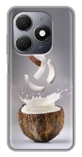 Чехол с принтом "Стакан кокоса" для TECNO Spark 20