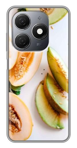 Чехол с картинкой "Свежие дыньки" для TECNO Spark 20