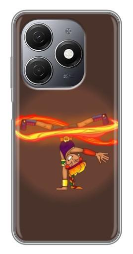 Силиконовый чехол с изображением "Танцующая Амбер" для TECNO Spark 20