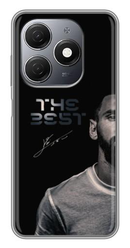 Силиконовый чехол с изображением "The Best Messi" для TECNO Spark 20