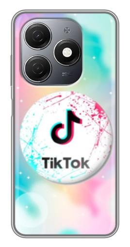 Чехол с принтом "TikTok принт" для TECNO Spark 20