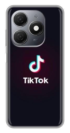 Чехол с принтом "TikTok темный" для TECNO Spark 20