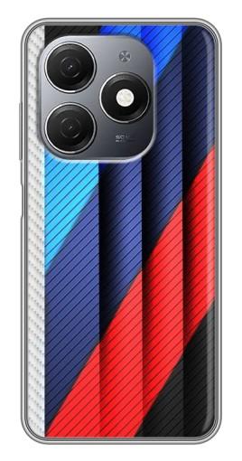 Чехол с картинкой "Цвета лого БМВ" для TECNO Spark 20