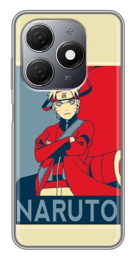 Чехол с печатью "Удзумаки Naruto" для TECNO Spark 20