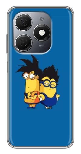 Силиконовый чехол с изображением "В костюмах" для TECNO Spark 20