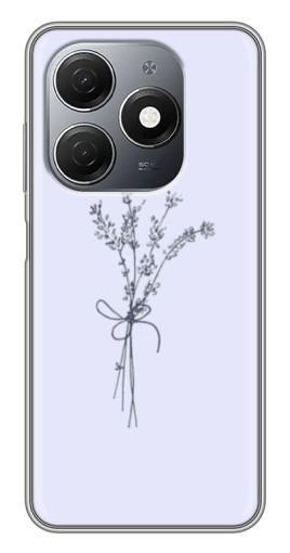 Чехол с картинкой "Веточки лаванды" для TECNO Spark 20