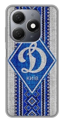 Силиконовый чехол с изображением "Вышиванка Динамо" для TECNO Spark 20