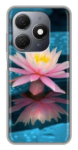 Силиконовый чехол с изображением "Водяная лилия" для TECNO Spark 20