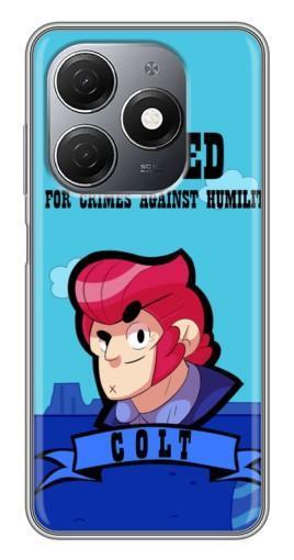 Чехол с принтом "WANTED COLT" для TECNO Spark 20