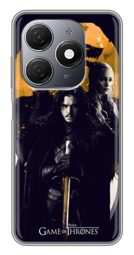 Чехол с печатью "Winter Coming" для TECNO Spark 20