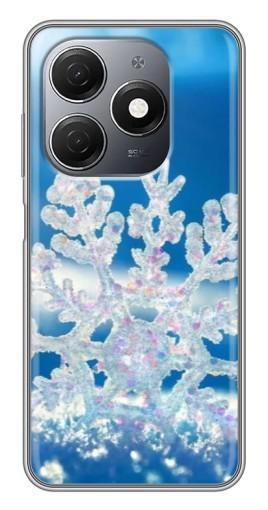 Чехол с картинкой "Яркая снежинка" для TECNO Spark 20
