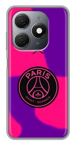 Силиконовый чехол с изображением "Яркий лого PSG" для TECNO Spark 20