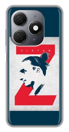 Чехол с принтом "Zlatan" для TECNO Spark 20