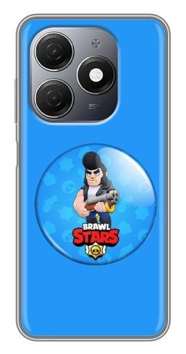 Чехол с принтом "Значек Булла" для TECNO Spark 20