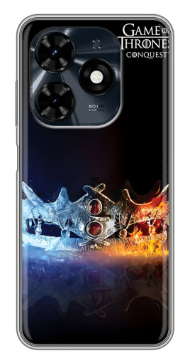 Чехол с картинкой "Корона" для TECNO Spark 20c