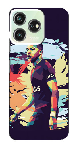 Чехол с принтом "ART Mbappe" для ZTE Blade V50