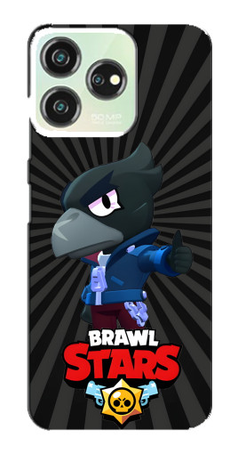 Чехол с картинкой "Crow Brawl Stars" для ZTE Blade V50
