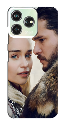 Чехол с печатью "Дейнерис и Сноу" для ZTE Blade V50