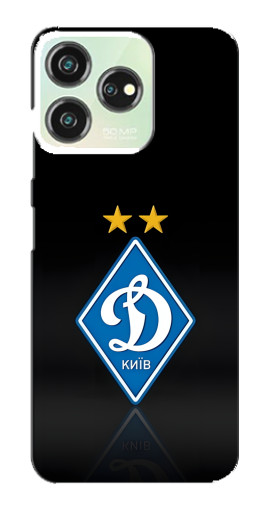 Силиконовый чехол с изображением "Динамо Киев логотип" для ZTE Blade V50