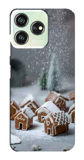 Чехол с принтом "Домики из пряников" для ZTE Blade V50