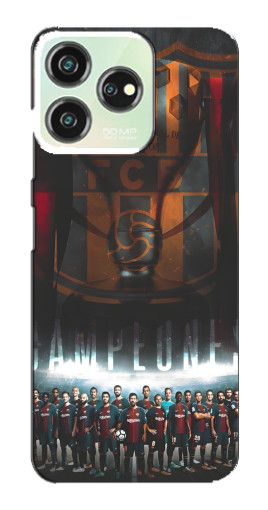 Чехол с принтом "FCB Campeones" для ZTE Blade V50