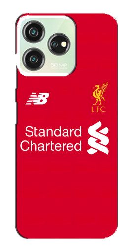 Чехол с принтом "Форма Liverpool" для ZTE Blade V50