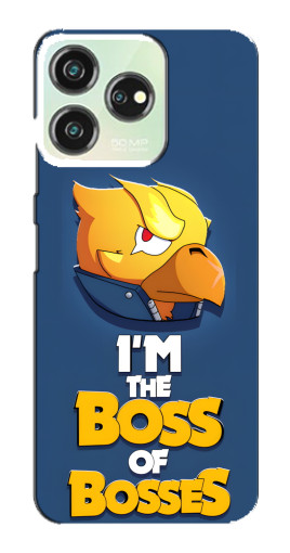 Чехол с печатью "Gold Boss" для ZTE Blade V50